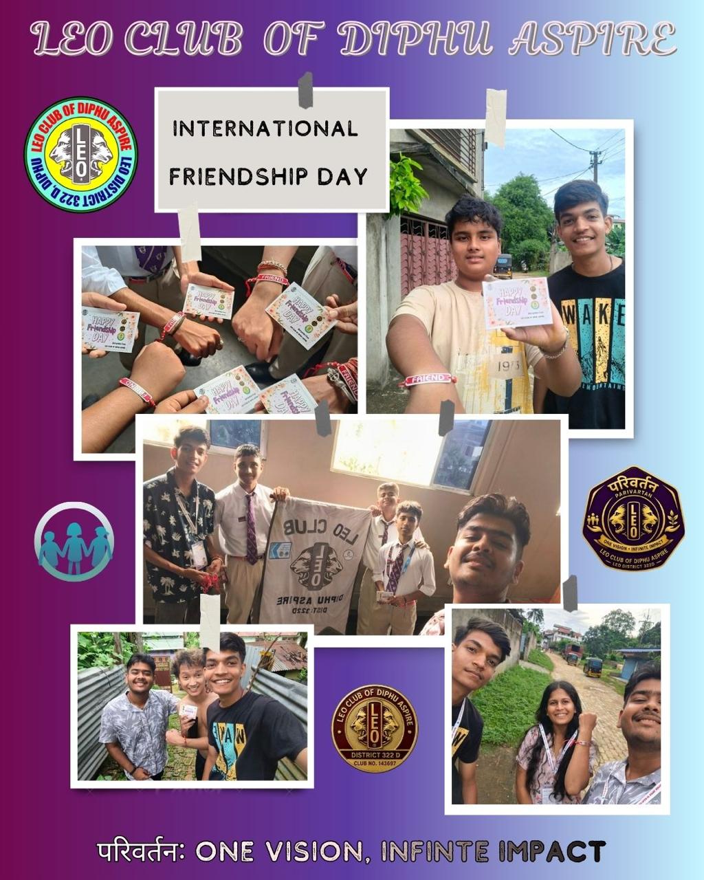 INTERNATIONAL FRIENDSHIP DAY
