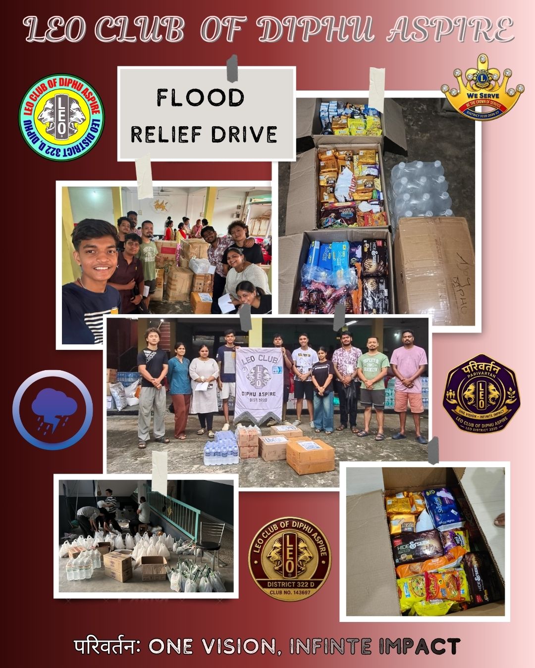 FLOOD RELIEF DRIVE