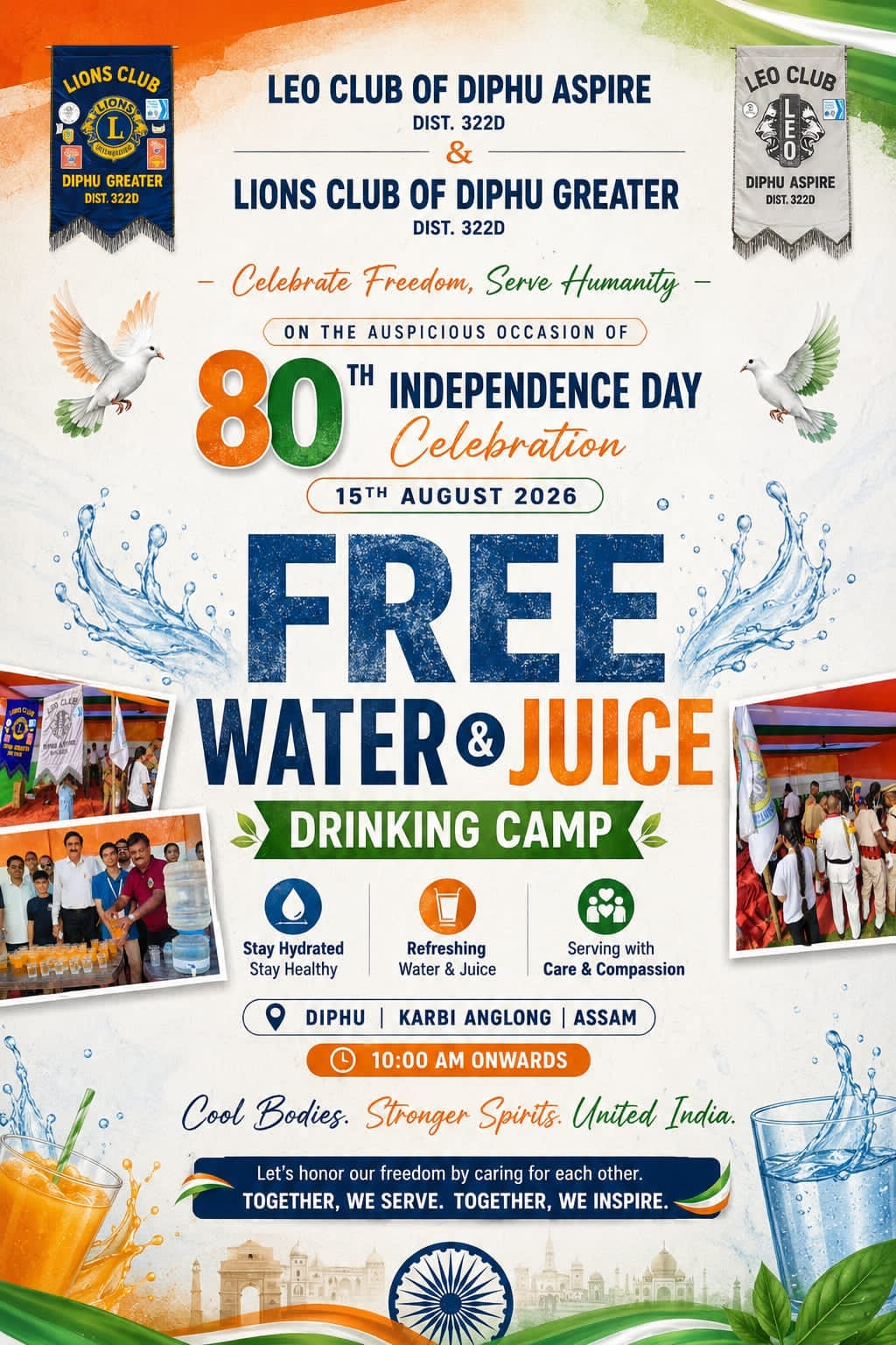 FREE WATER & JUICE DRINKING CAMP: photo 2
